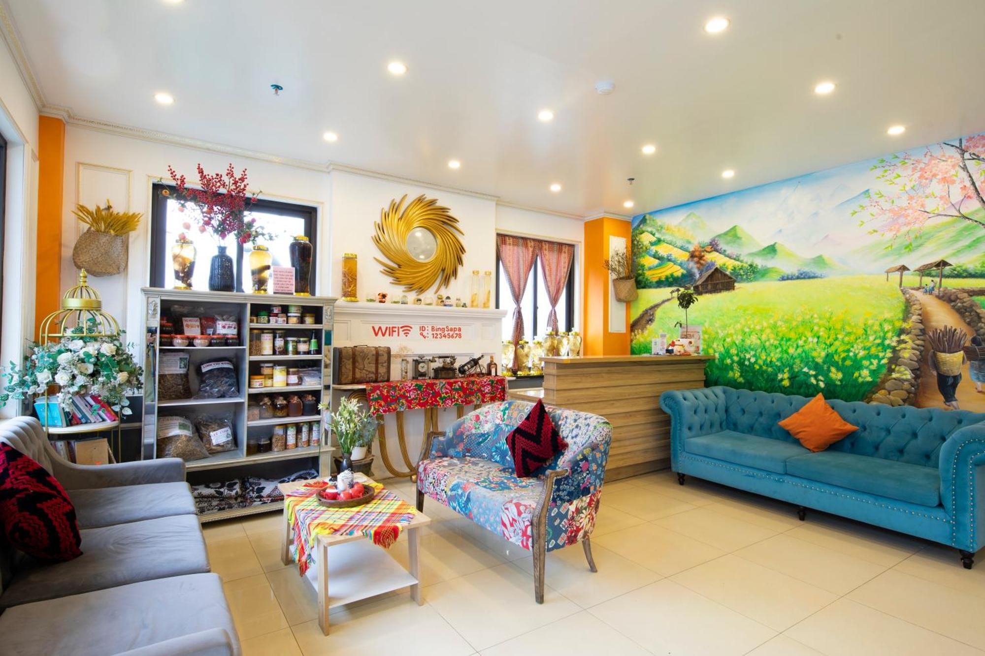 Bing Sapa Hotel Buitenkant foto